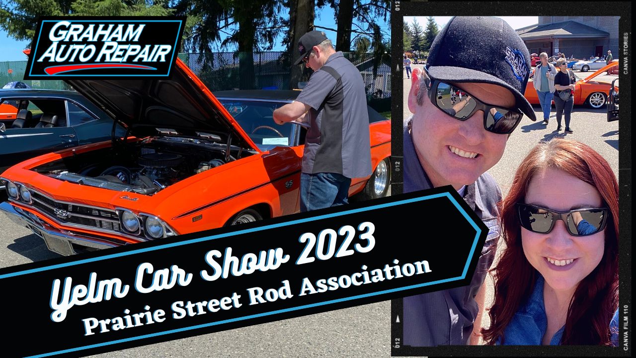 Graham Auto Repair Sponsored the Yelm Car Show 2023